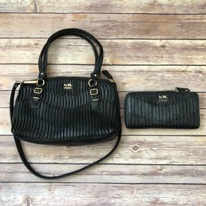 Coach Purse and Wallet Set